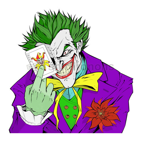 Joker T-shirts Iron On Transfers N5021 - Click Image to Close